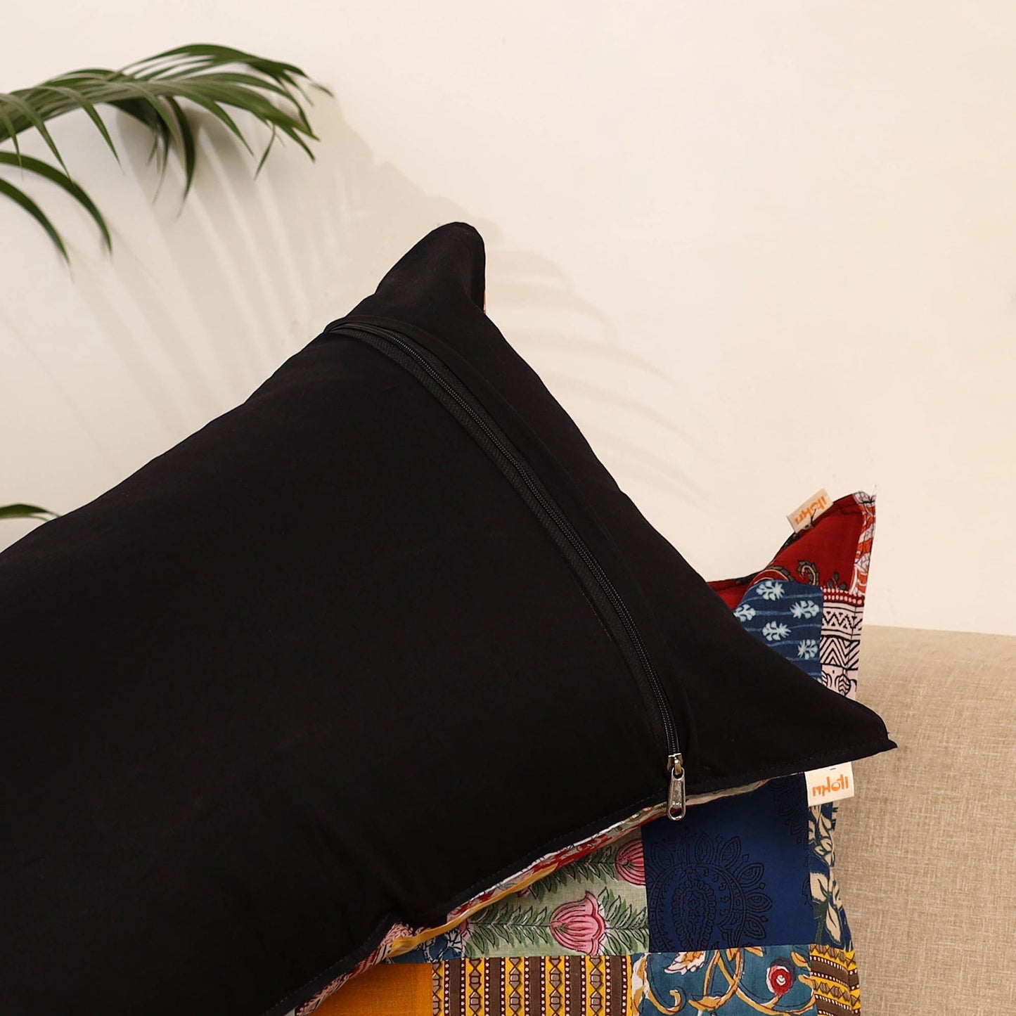 Multicolor - set of 2 patchwork pillow covers 88