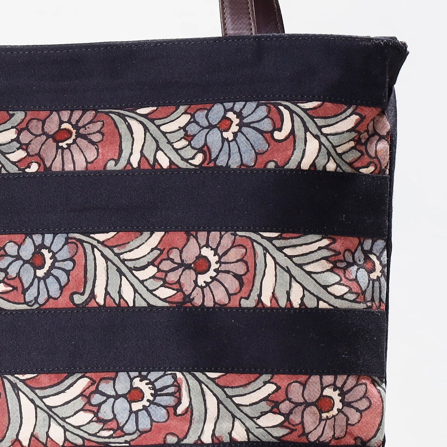 Shoulder Bag - Handpainted Kalamkari Natural Dyed Cotton