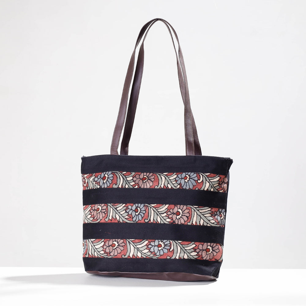 Shoulder Bag - Handpainted Kalamkari Natural Dyed Cotton