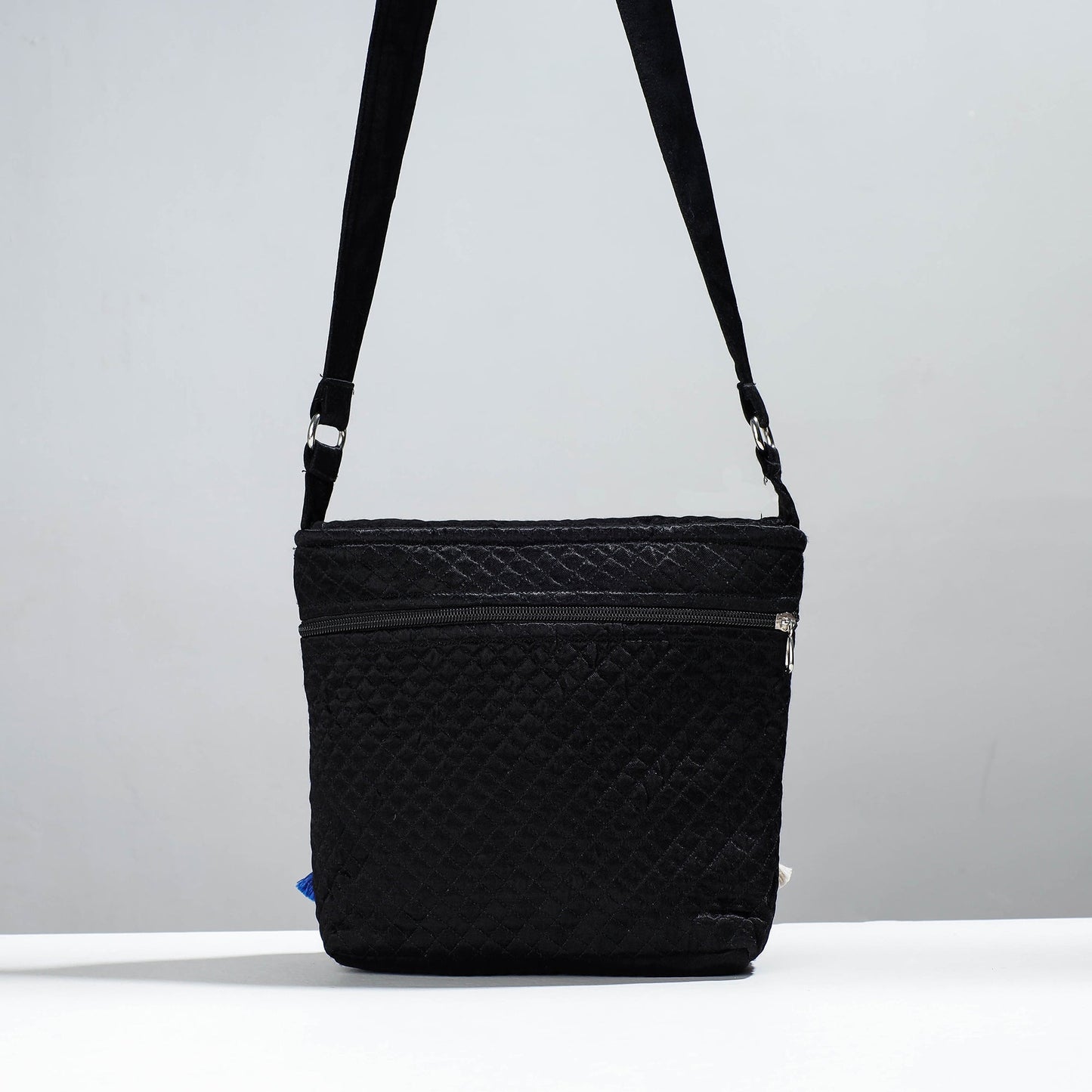 Multicolor Soof Stitch Embroidery Pure Handloom Sling Bag
