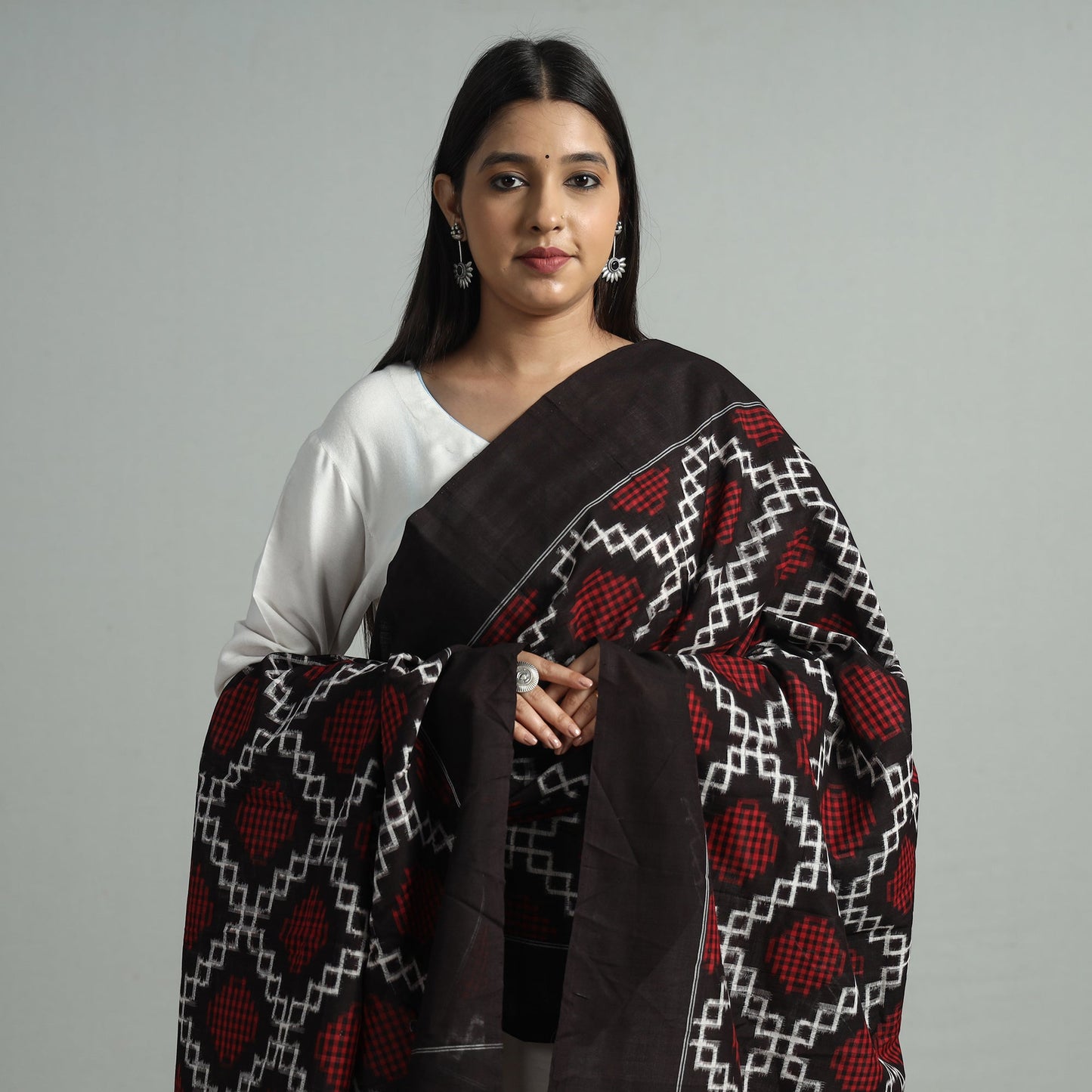 Pochampally Ikat Dupatta