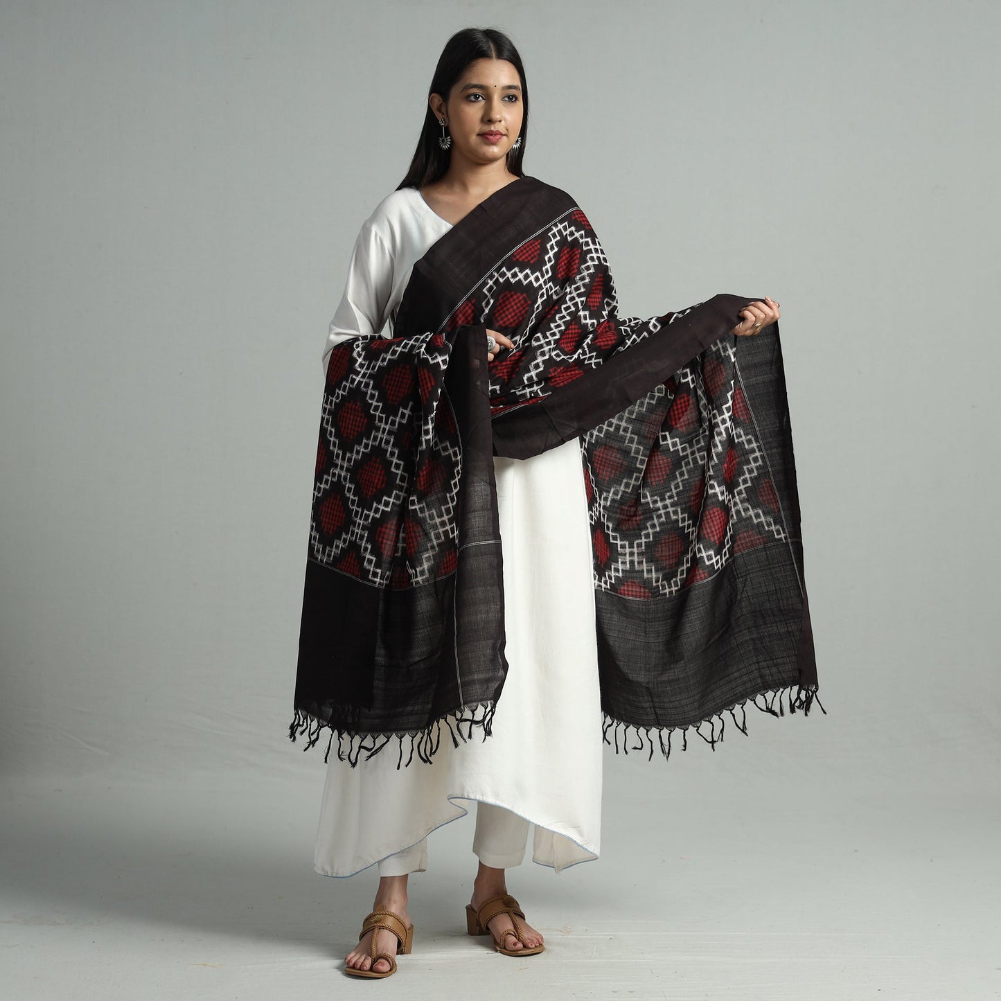 Pochampally Ikat Dupatta