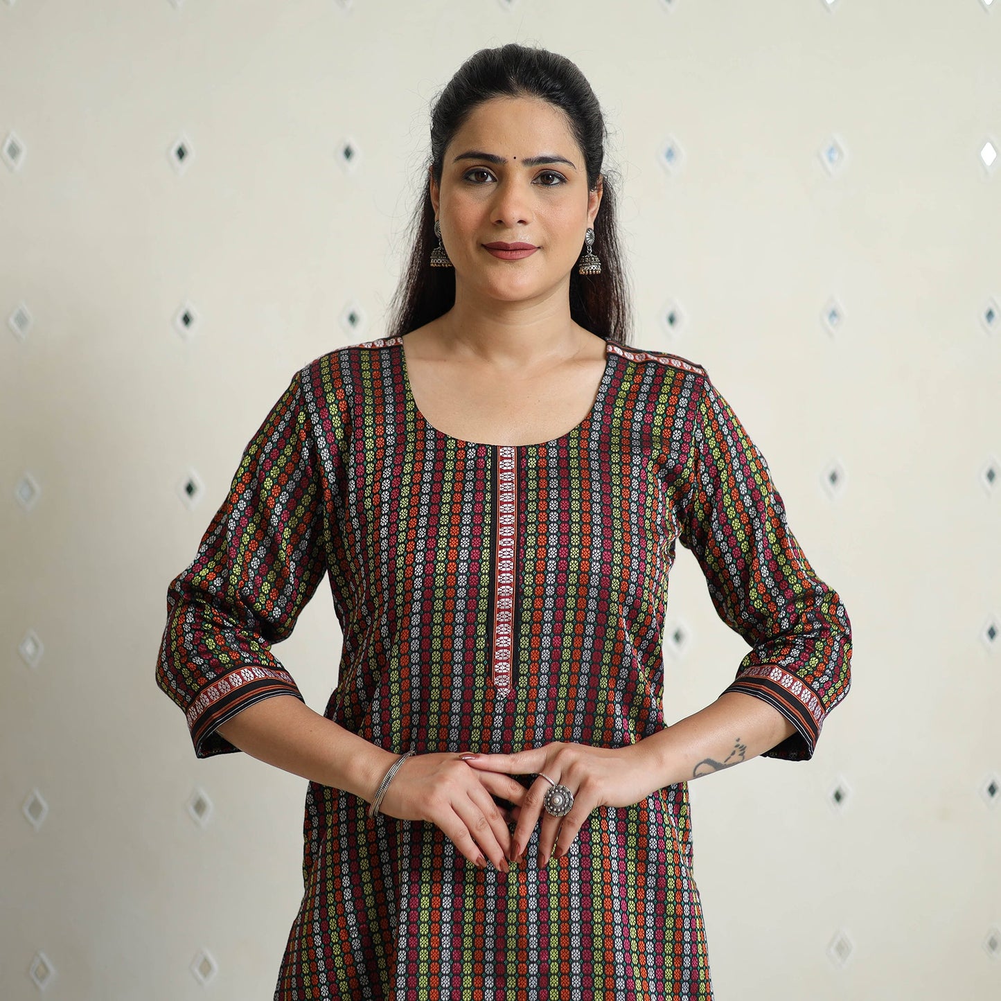Traditional Khun Straight Kurta for Women
