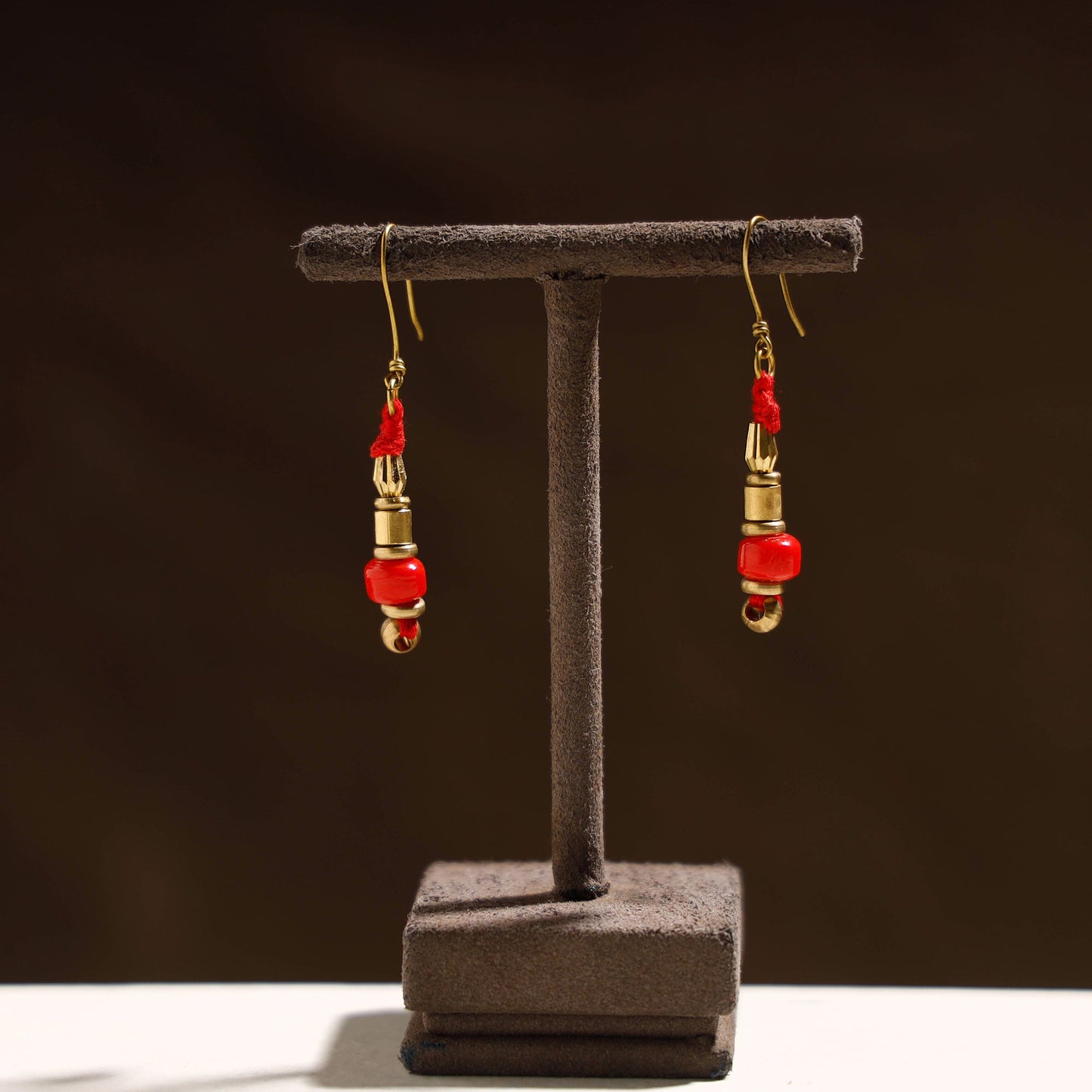 Tribal Odisha Dokra Threadwork Earrings Online at iTokri.com