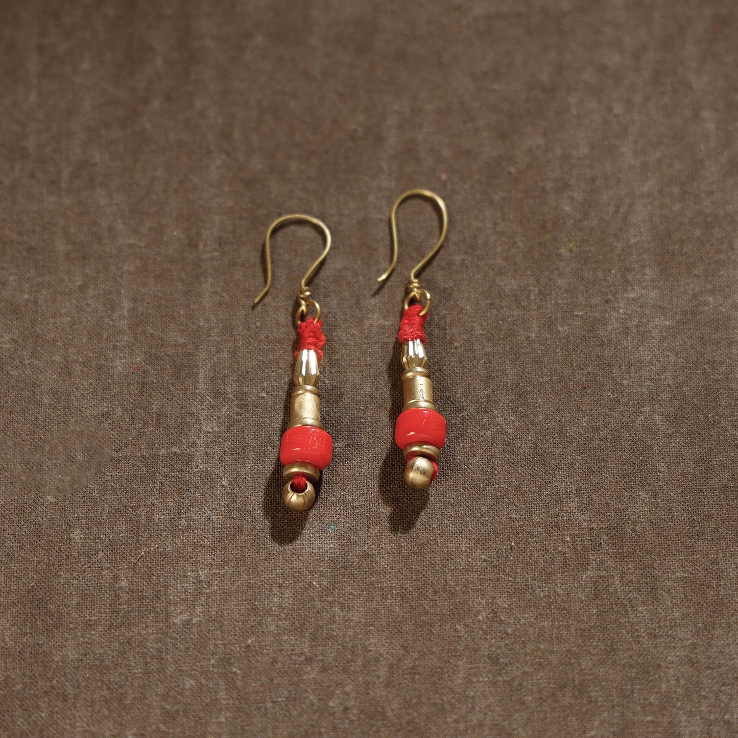 Tribal Odisha Dokra Threadwork Earrings Online at iTokri.com