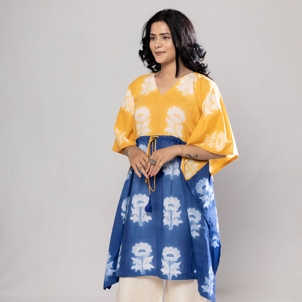 Shibori kaftan