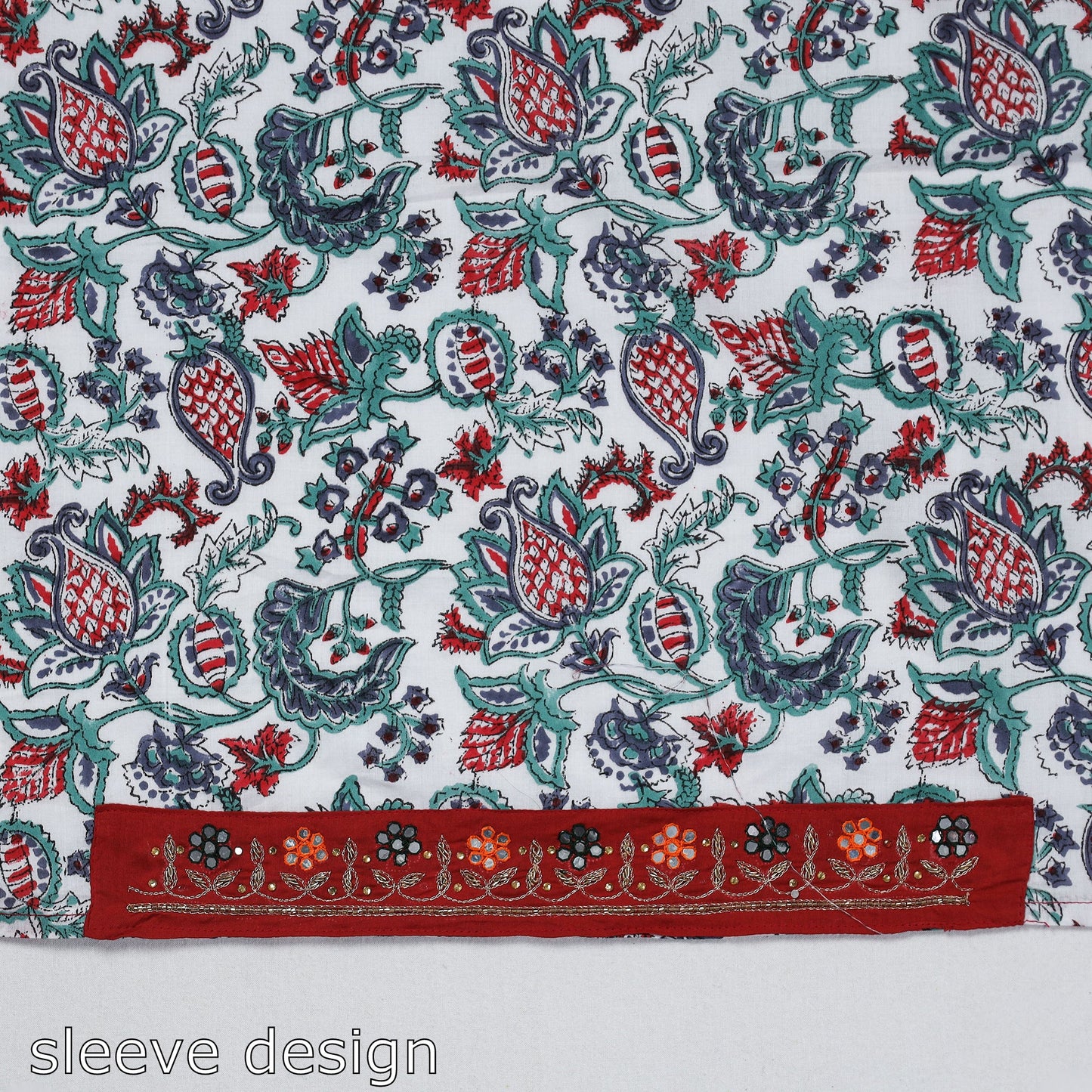 embroidered blouse piece