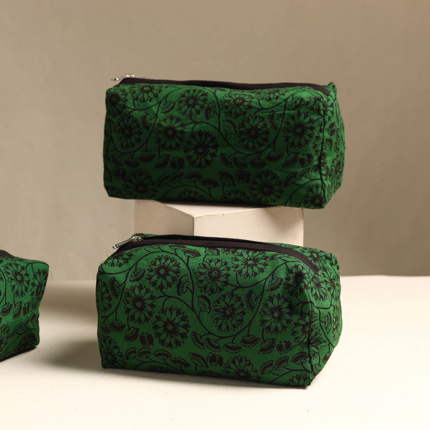 Handmade Cotton Toiletry Bag Online in India l iTokri