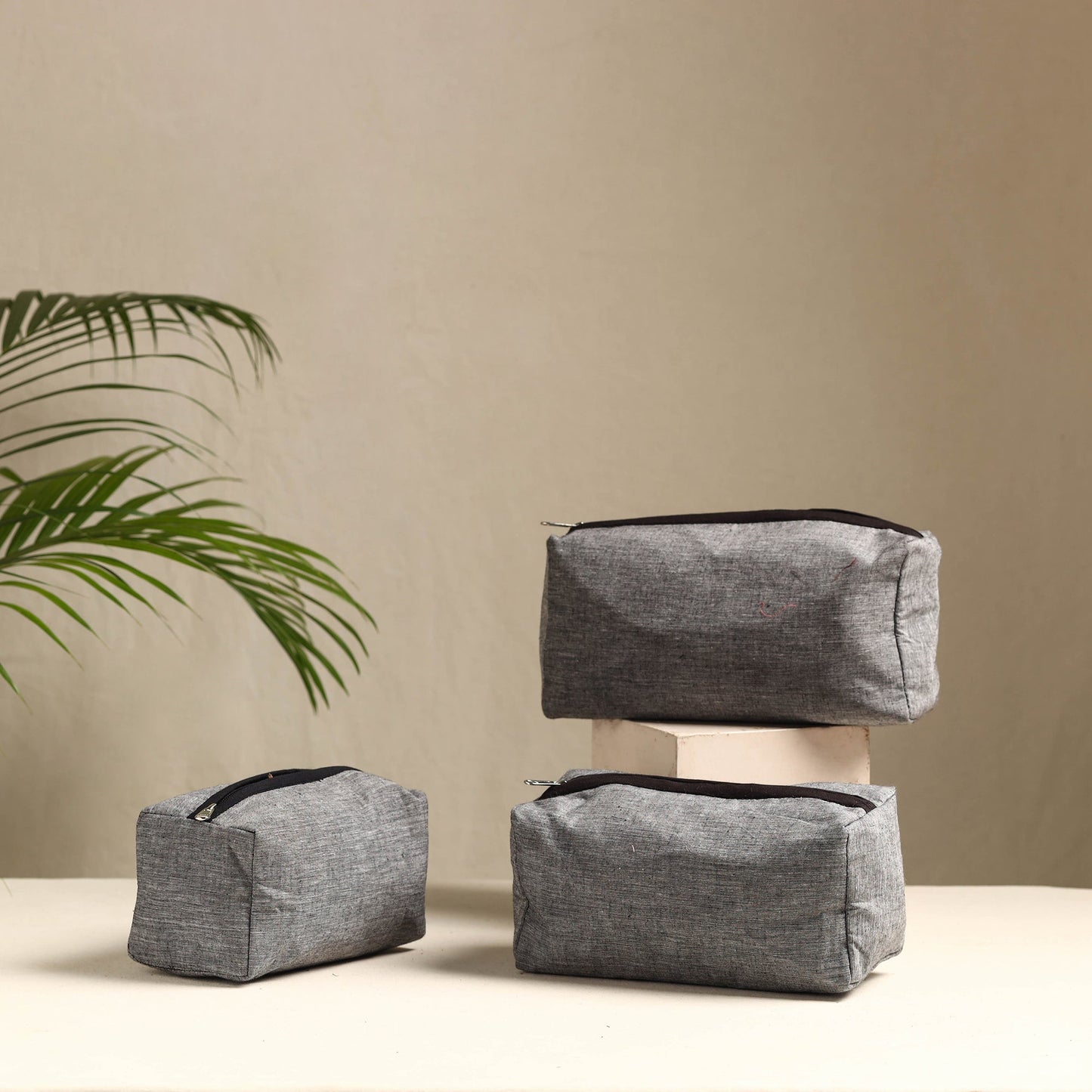 Handmade Cotton Toiletry Bag Online in India l iTokri