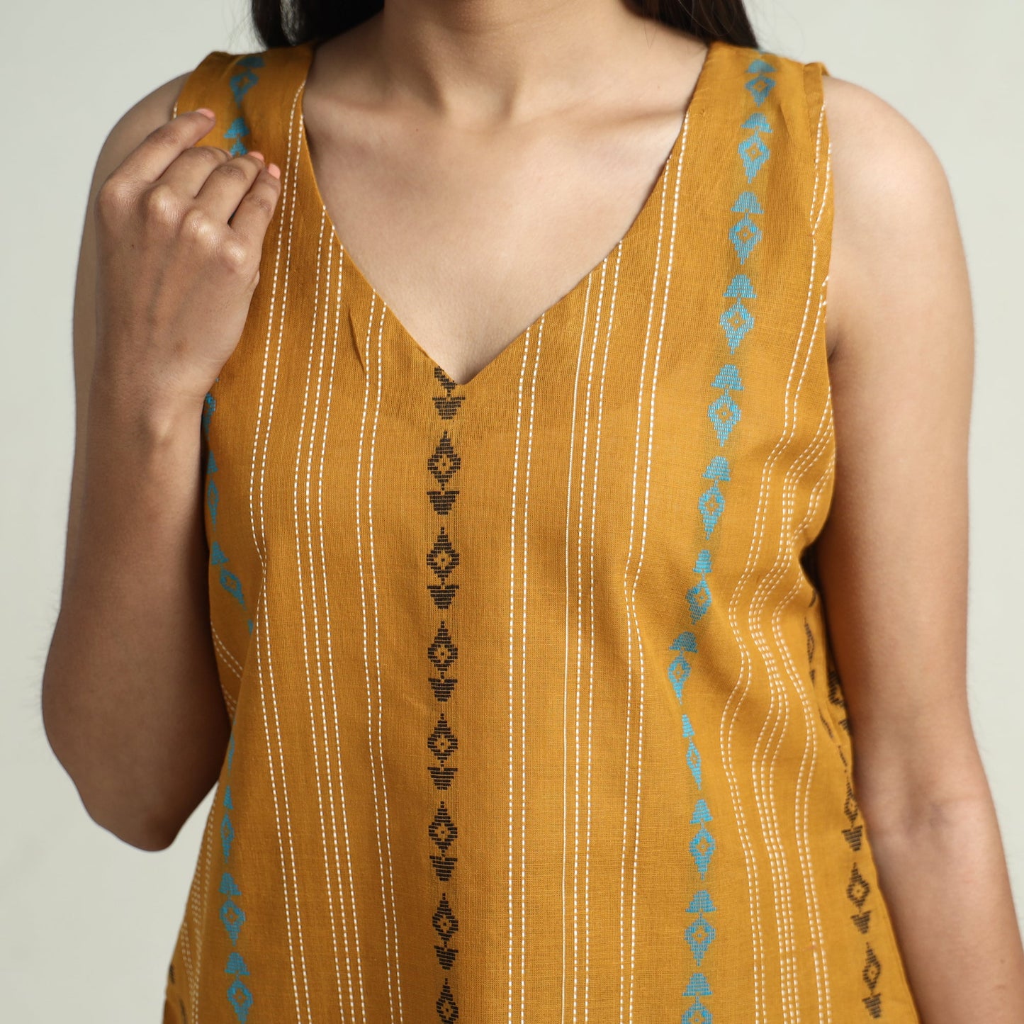 Buy Jacquard Cotton Top & Pyjama Night Suit Set Online at iTokri.com
