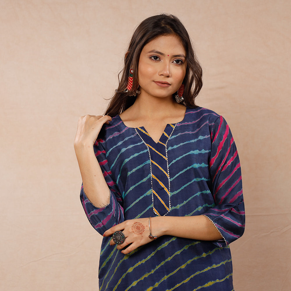 leheriya kurta