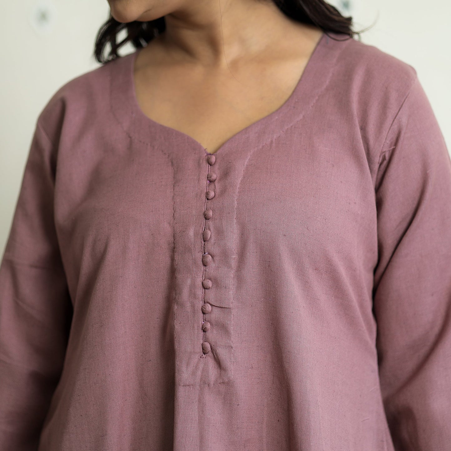 Plain Flex Cotton Kurta