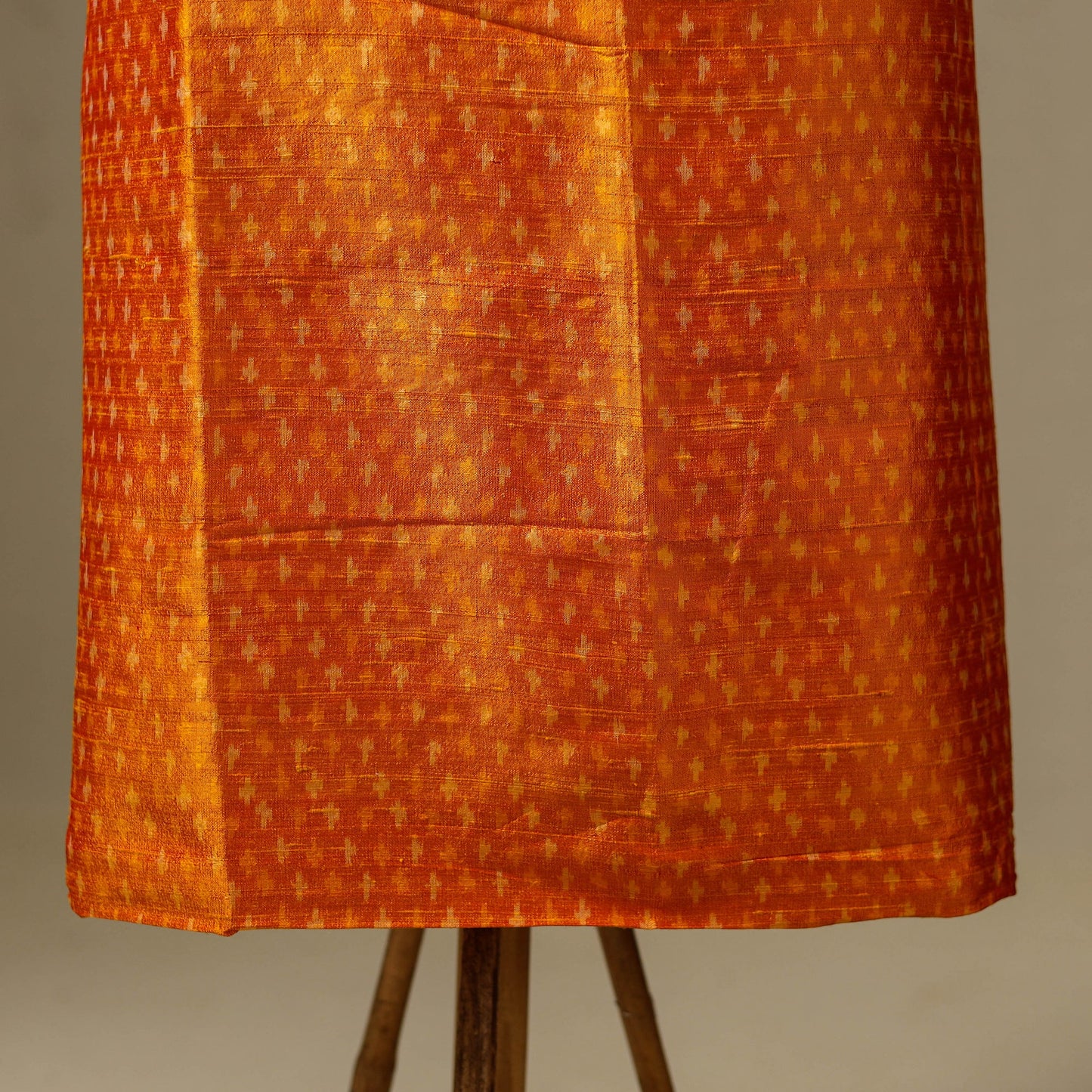 2pc Mulberry Silk Pochampally Ikat Dress Material