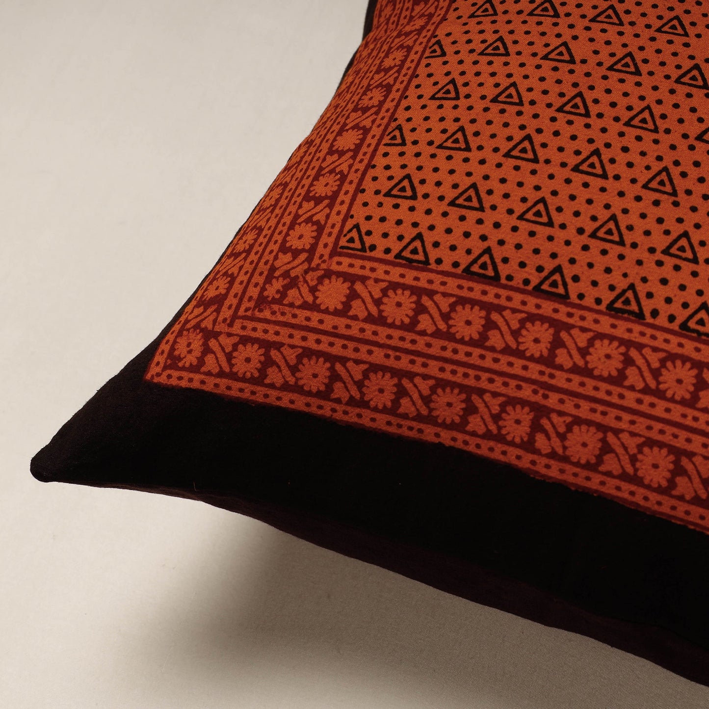 Block Printed Cushion Cover