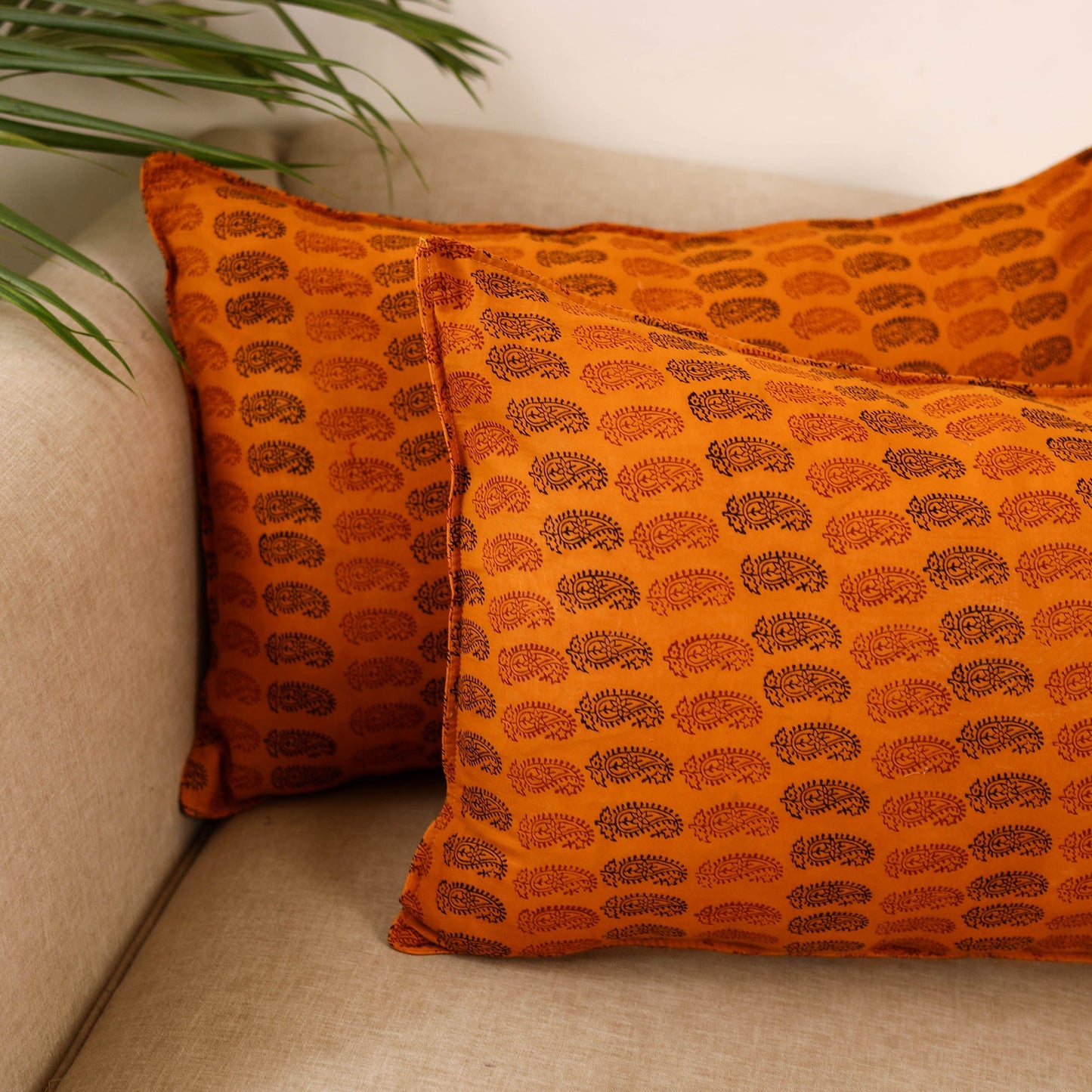 Bagh hand pillow cover (set of 2) 15 - handcrafted