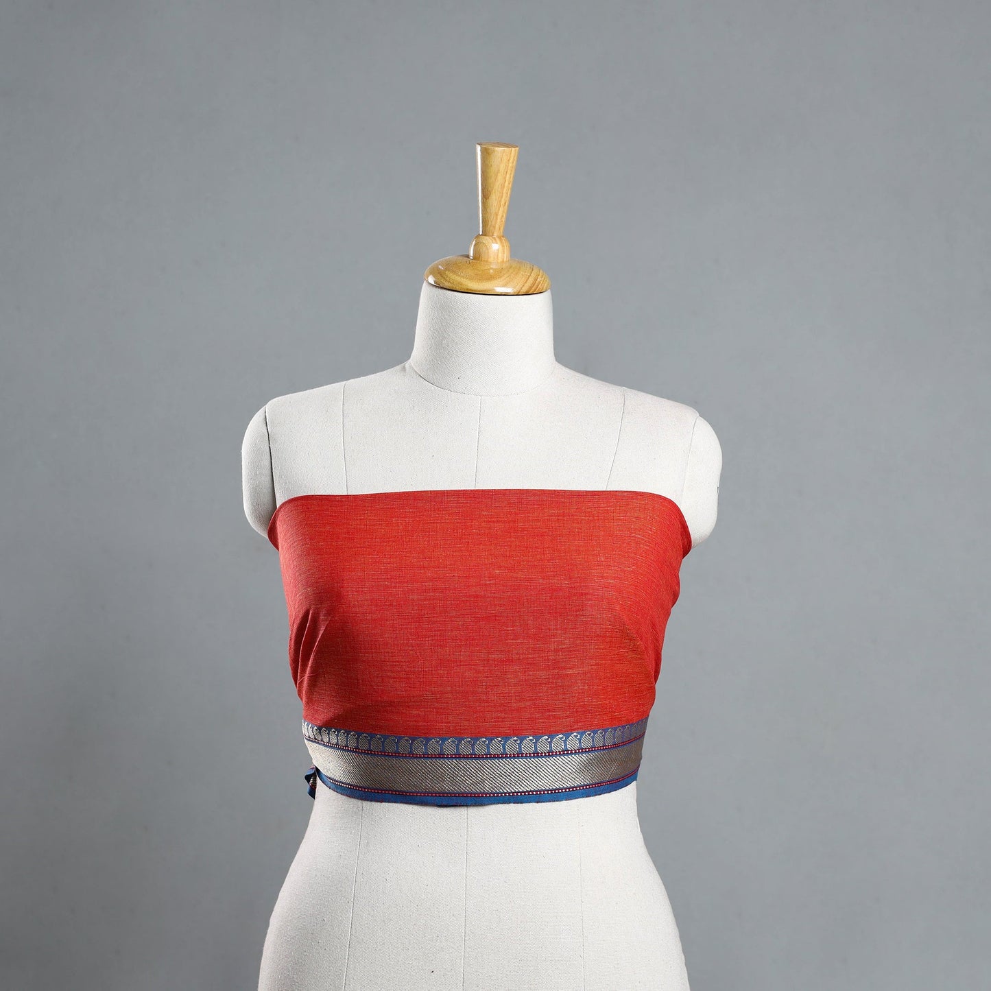 Buy Orange Dharwad Cotton Blouse Piece