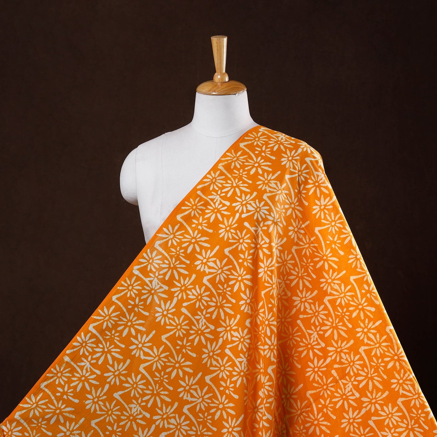 Hand batik cotton fabric 08 - handcrafted