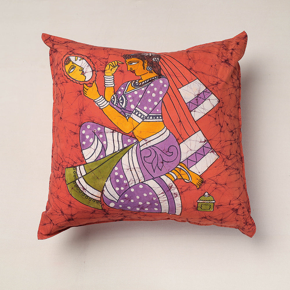 Hand Batik Printing Cotton Cushion Cover