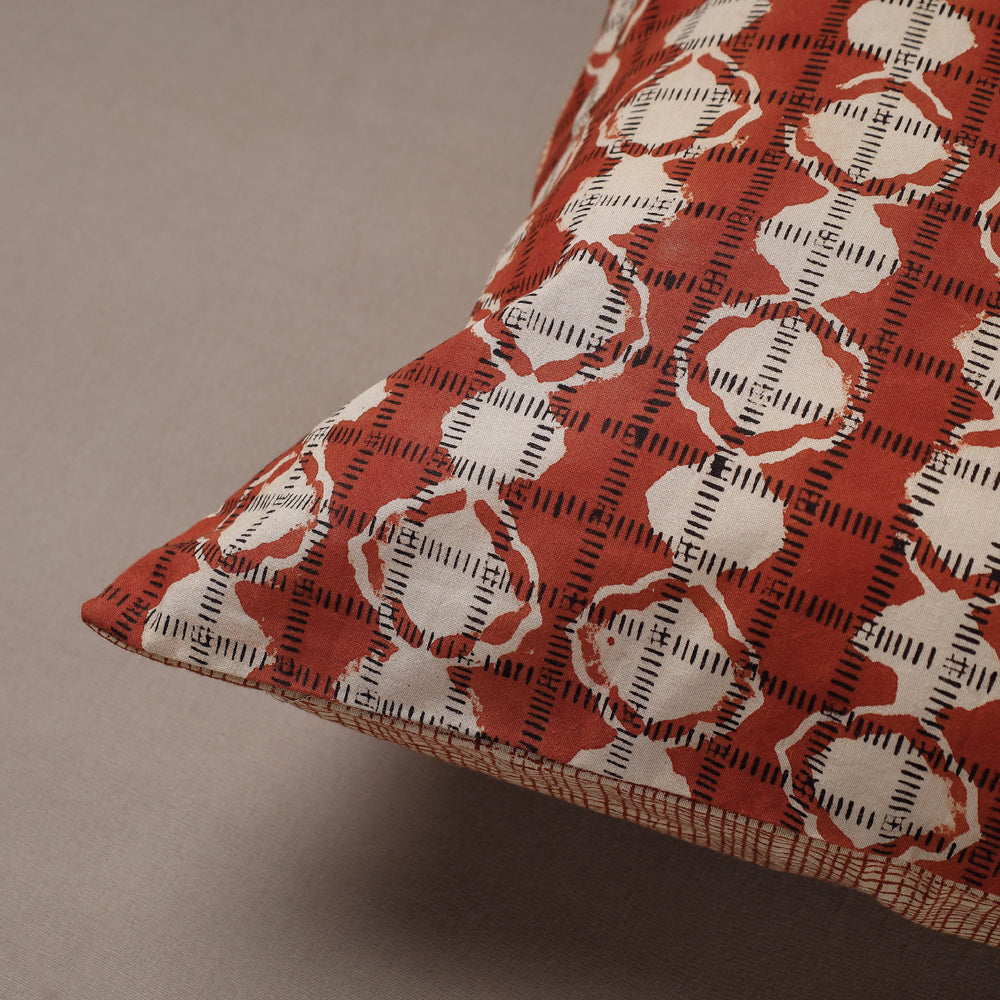Block Printed Cushion Cover