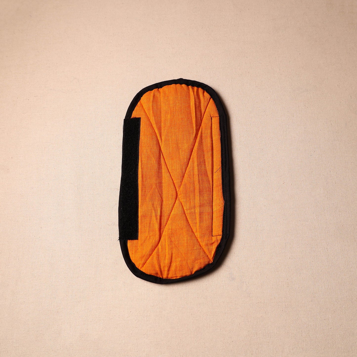 Buy Handmade Cotton Orange Fridge Handle Cover