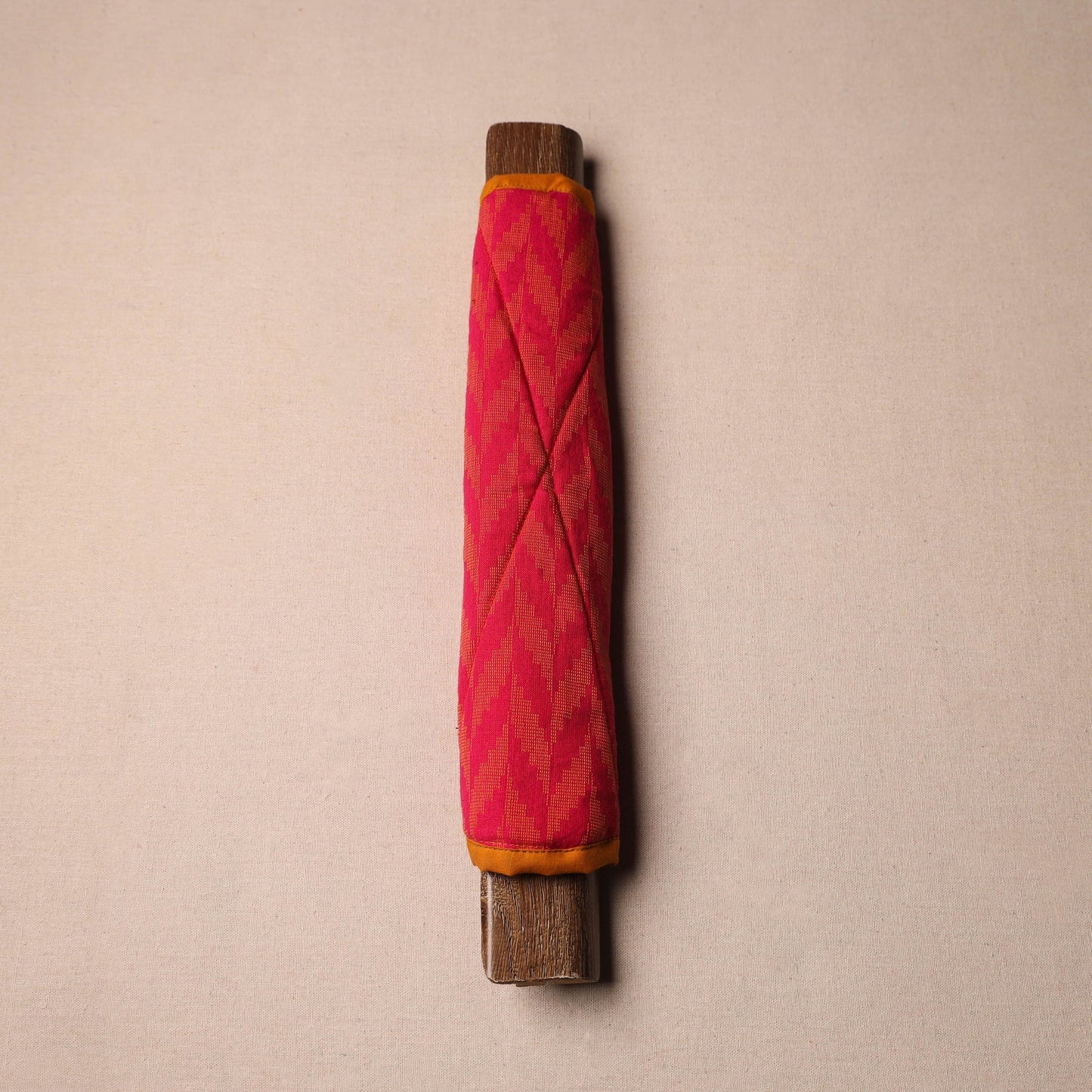 Buy Handmade Cotton Orange Fridge Handle Cover