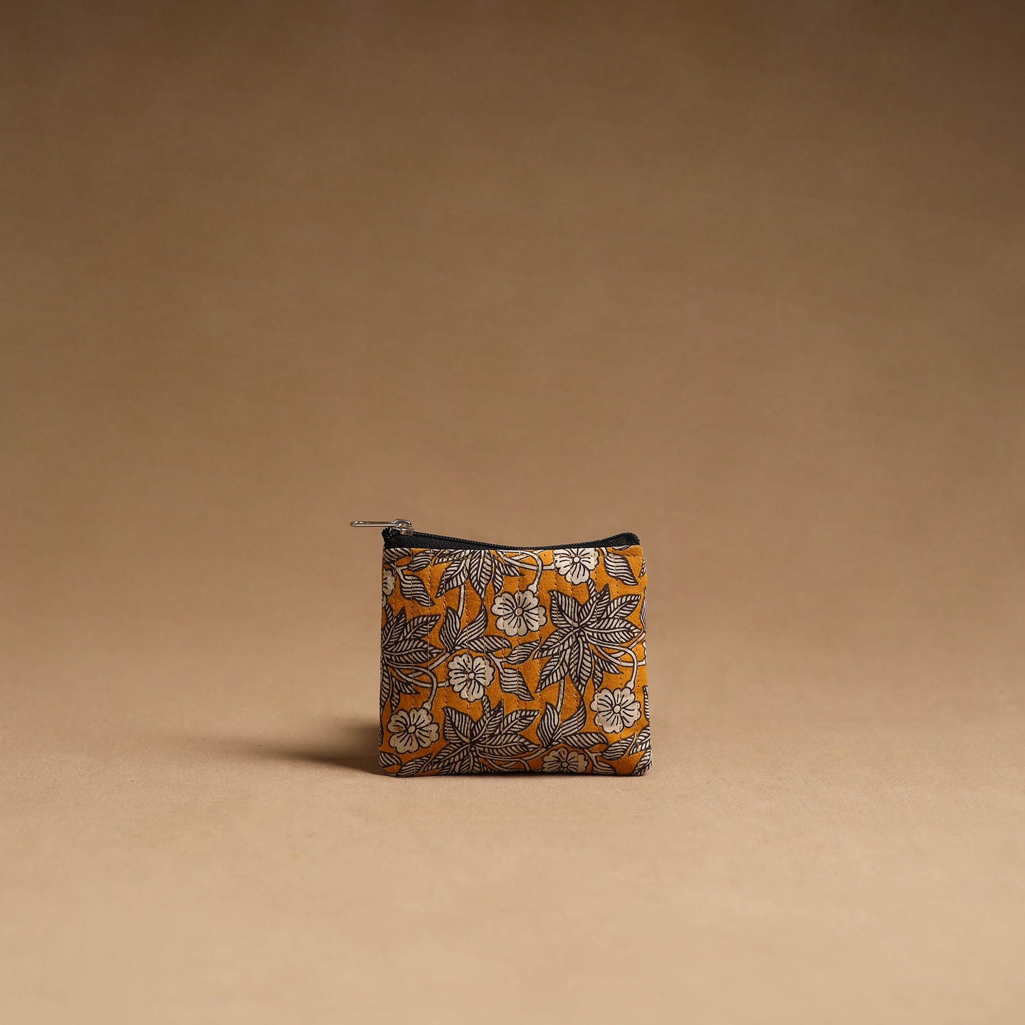 Orange - handmade cotton multipurpose utility pouches (set