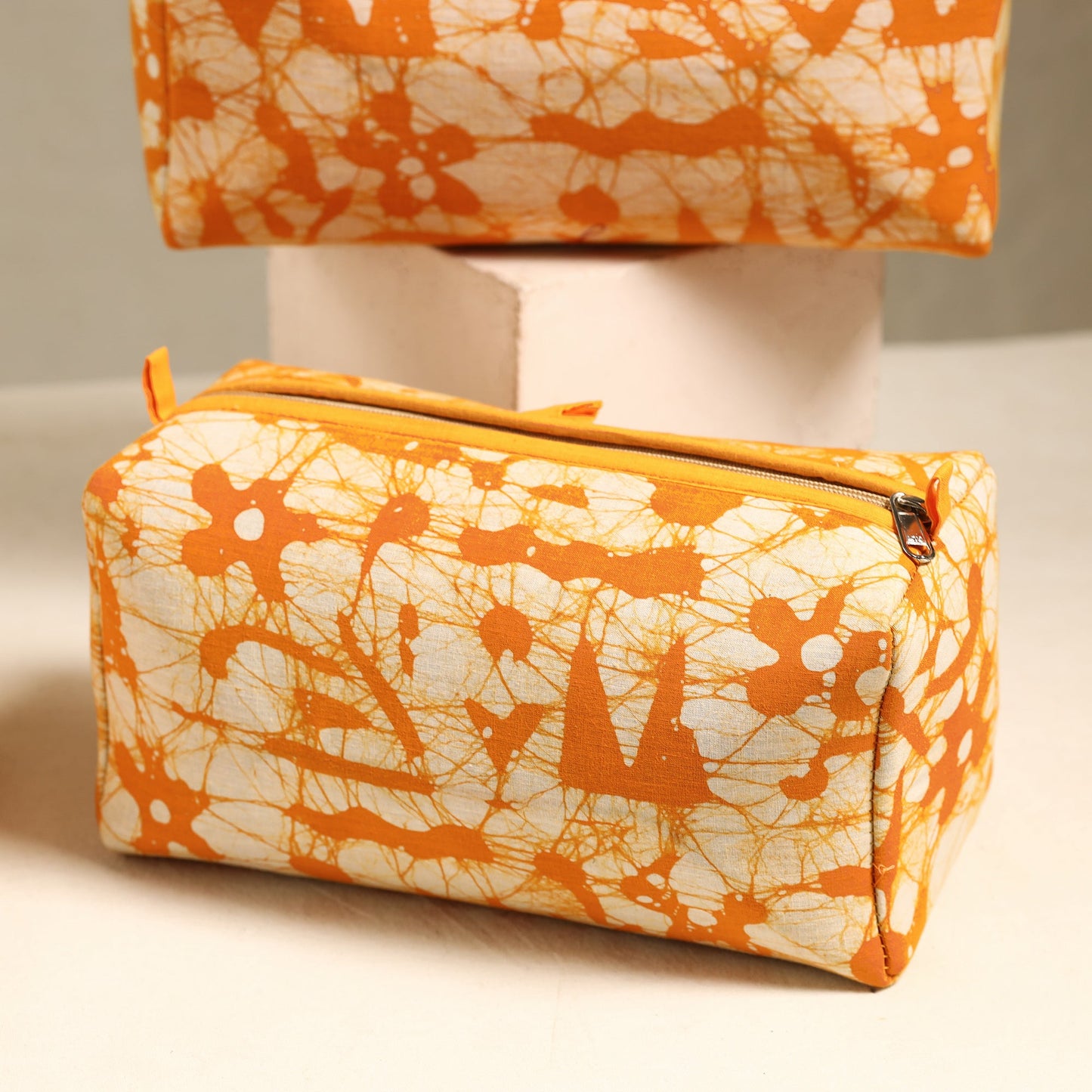 Handmade Cotton Toiletry Bags (Set of 3) 97