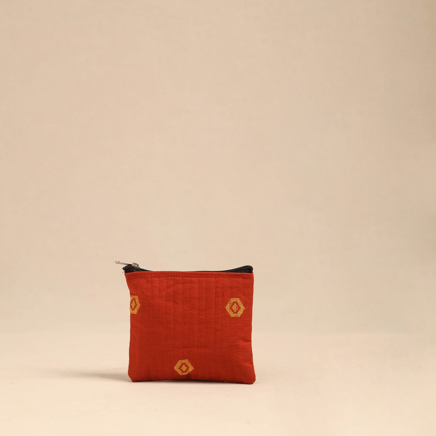 Orange - handmade cotton utility pouches (set of 3) 07