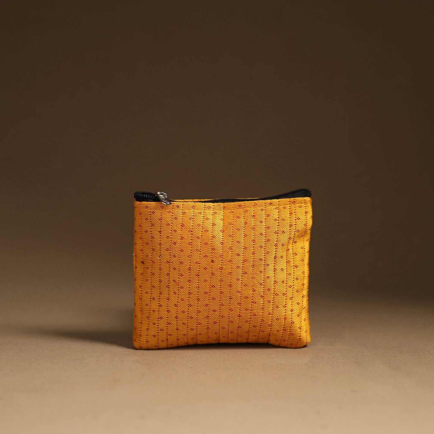 Handmade Mashru Silk Utility Pouch 35