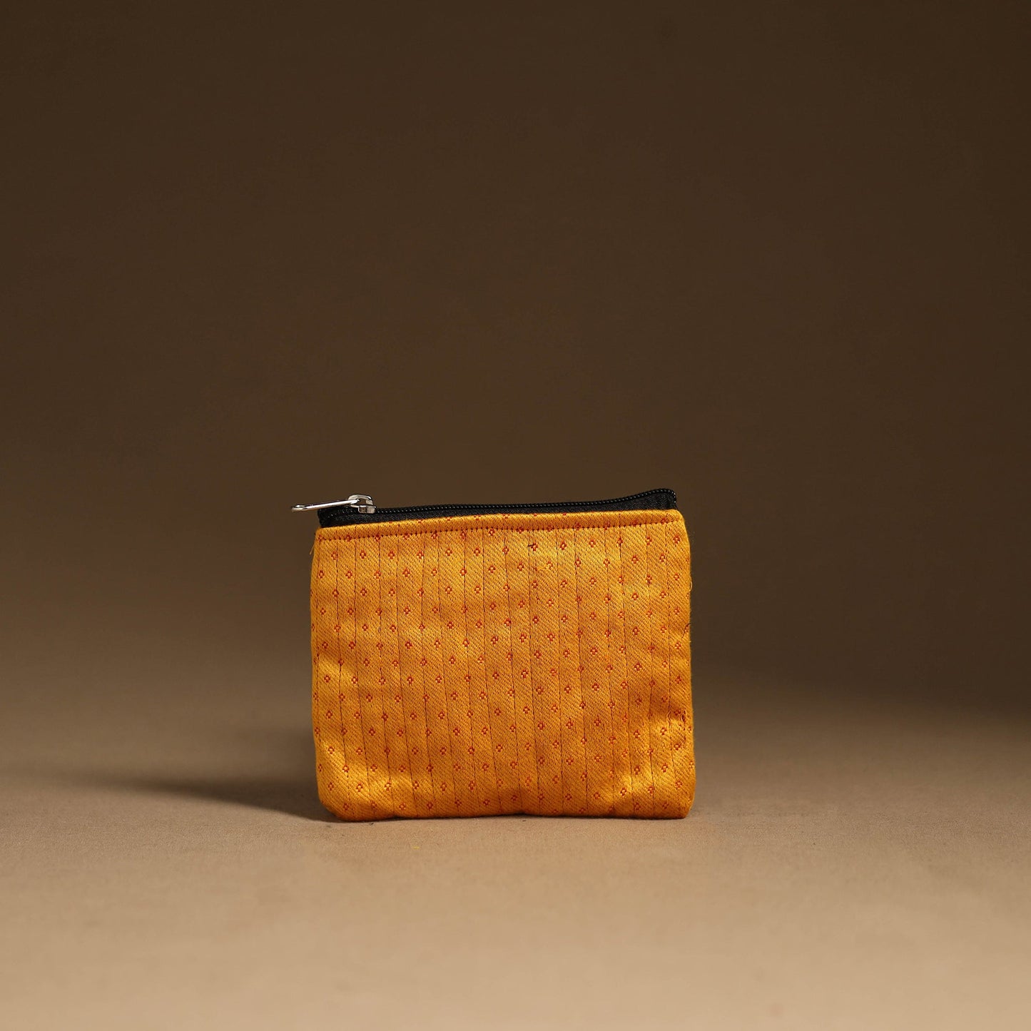 Handmade Mashru Silk Utility Pouch 35