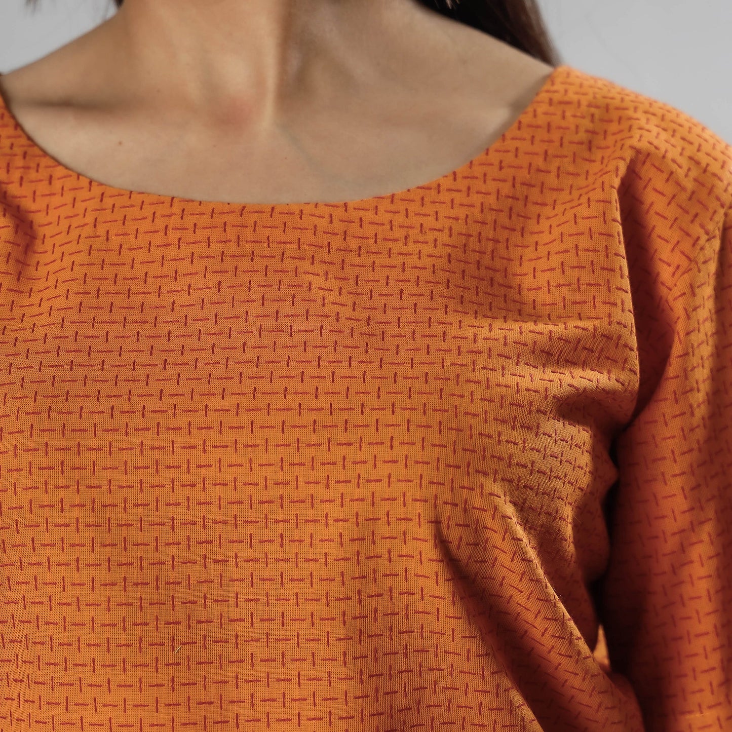 Jacquard Crop Top