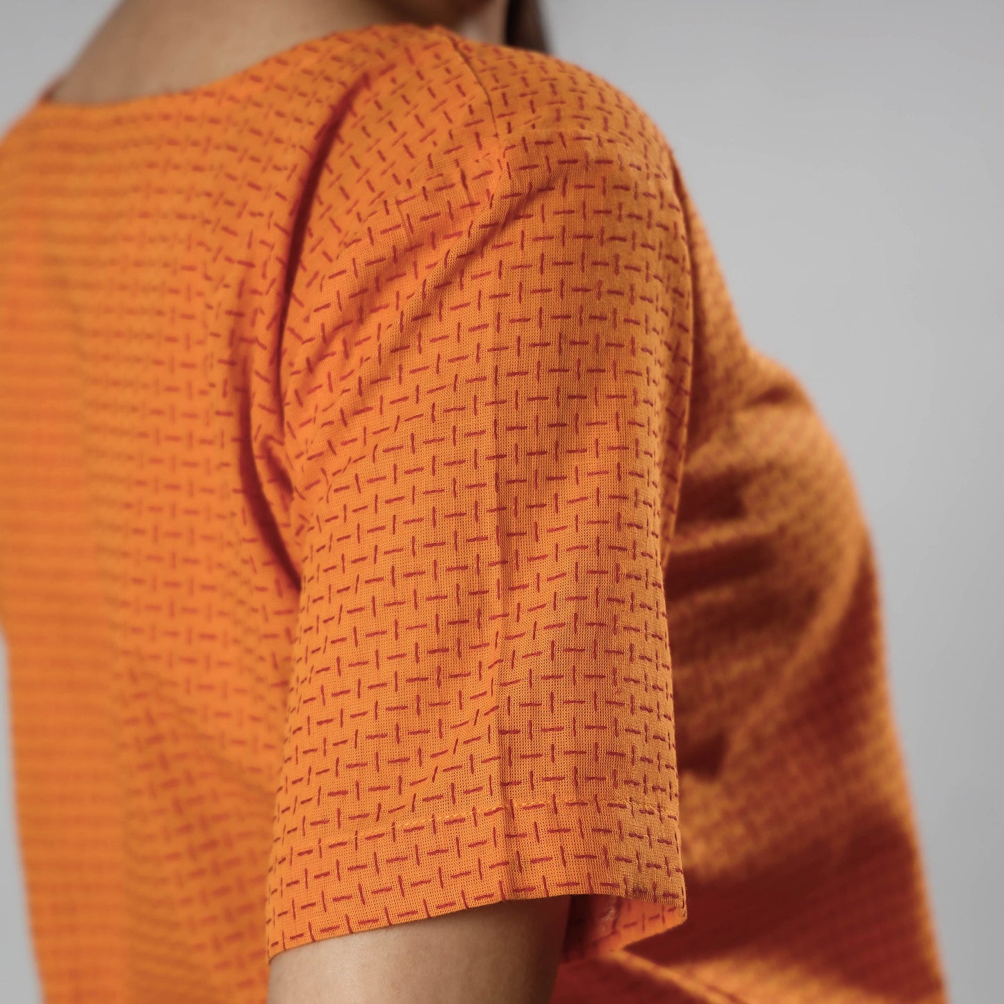 Jacquard Crop Top