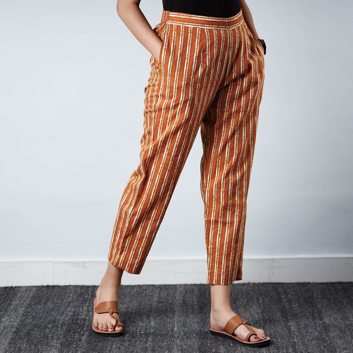 Buy Jaipur Printed Cotton Pant Online at iTokri.com
