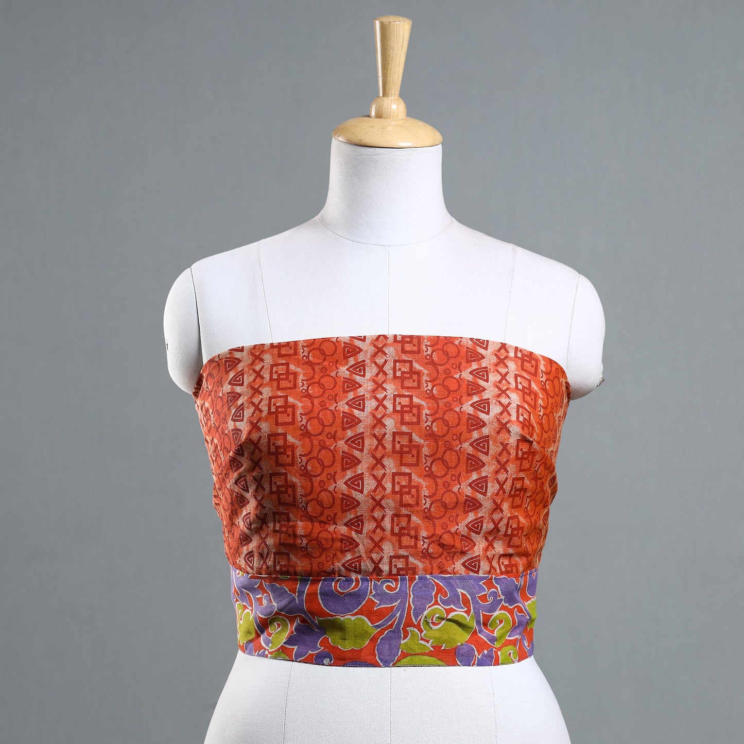 Buy Jaipur Printed Silk Cotton Blouse Piece