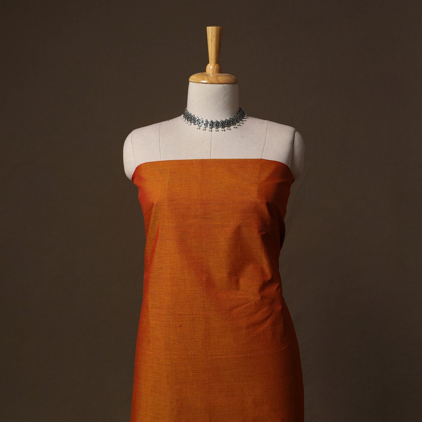 Kandangi chettinad cotton 2pc unstitched dress material 04
