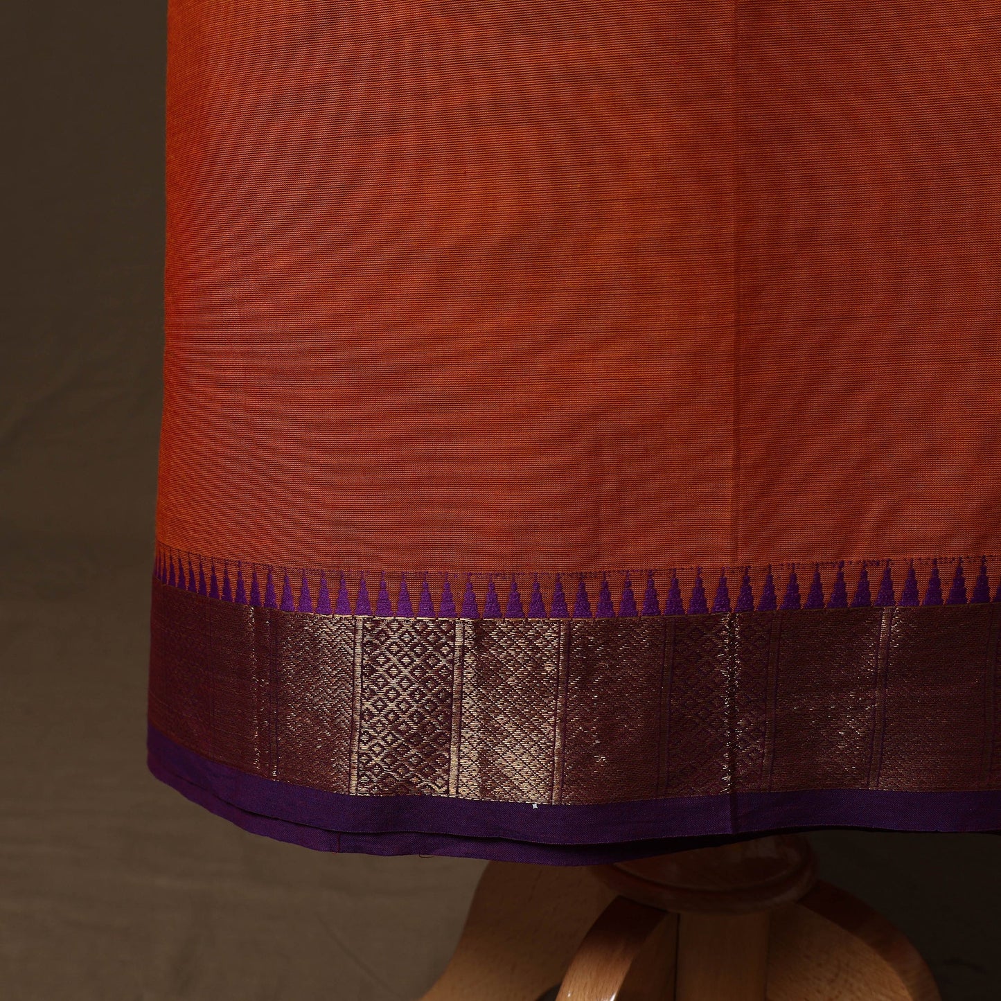 Kandangi chettinad cotton 2pc unstitched dress material 11