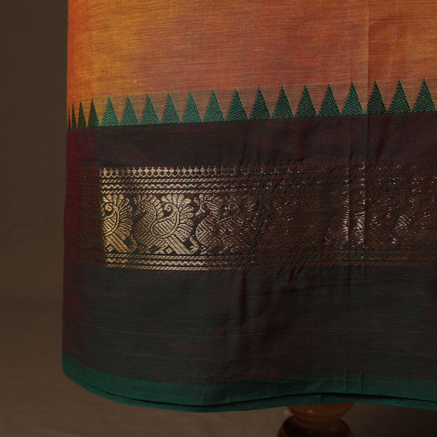 Kandangi chettinad cotton 2pc unstitched dress material 18