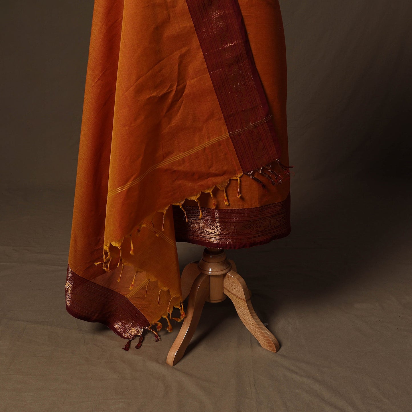 Kandangi chettinad cotton 2pc unstitched dress material 32