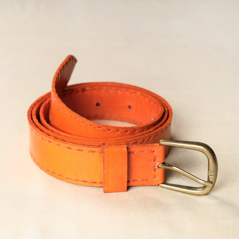 Mirror Work Kutch Embroidery Pure Leather Belt