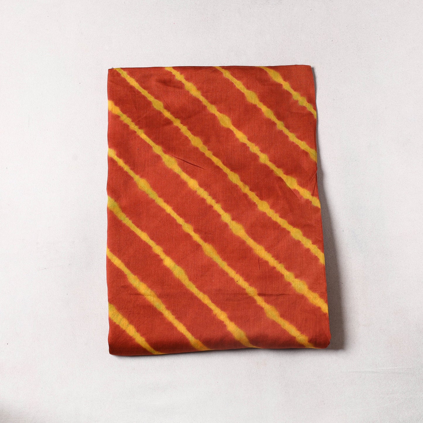 Leheriya Tie-Dye Chanderi Silk Precut Fabric 34