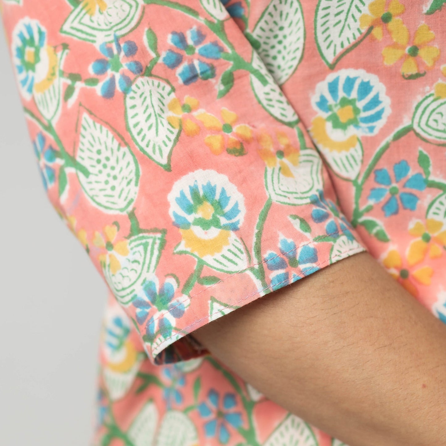 Sanganeri Kurta with Palazzo & Dupatta Set