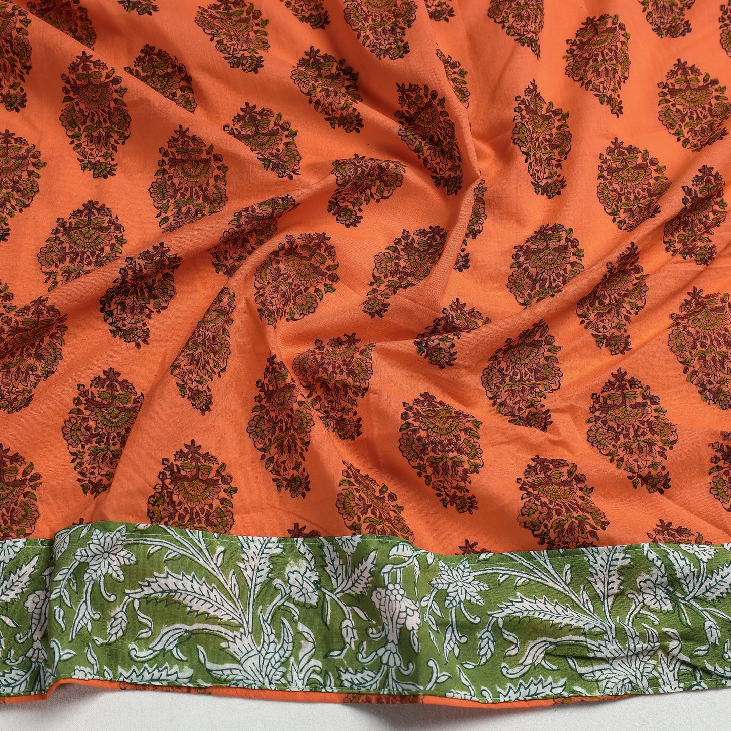 Block Printed Blouse Piece