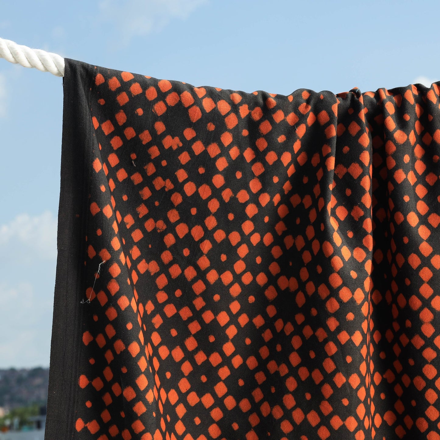 Traditional Pipad Block Printed Pure Handloom Cotton Towel