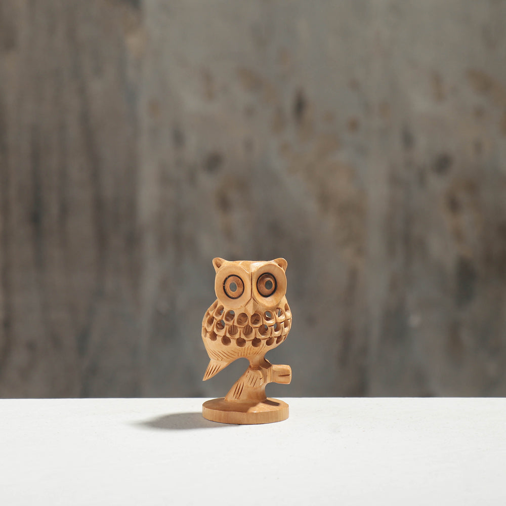 Handcarved Kadam Wood Sculpture