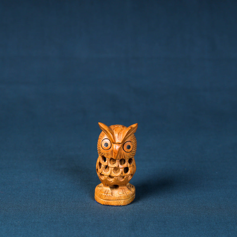 wooden owl