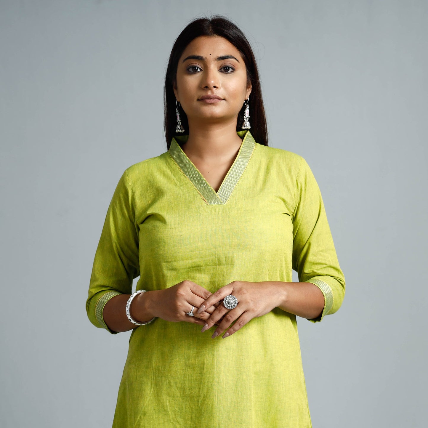 Buy Dharwad Cotton Long Kurta Online at iTokri.com