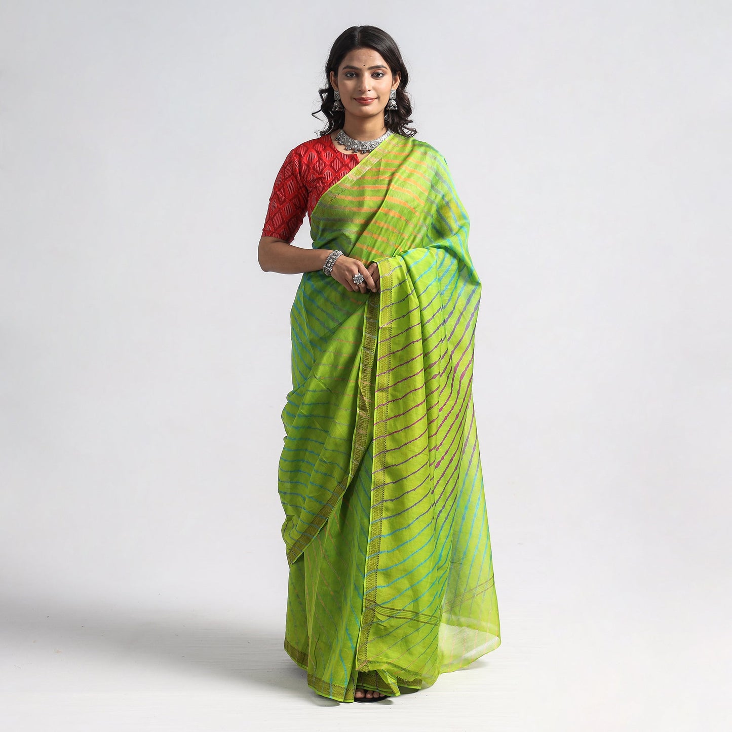 Leheriya Saree