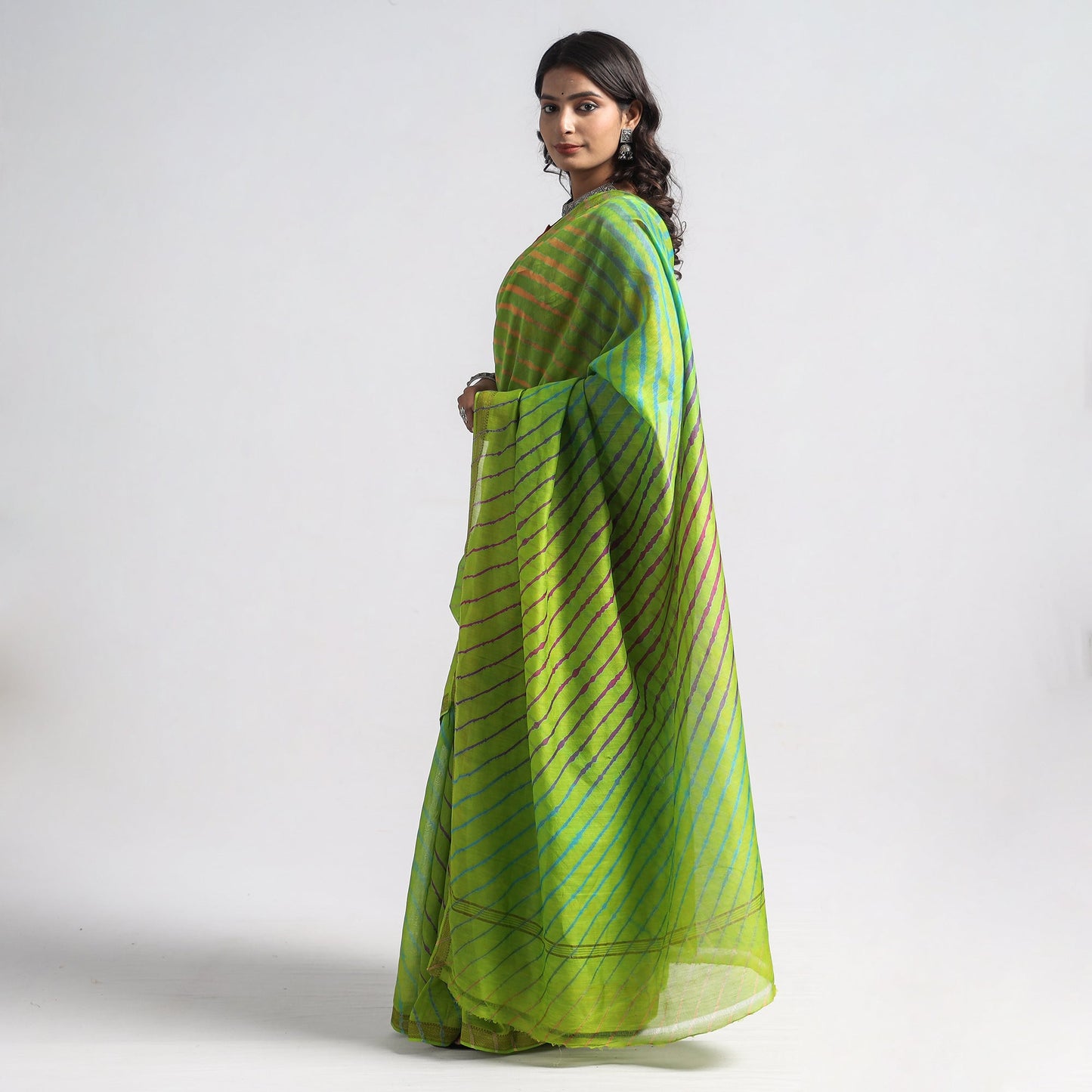 Leheriya Saree