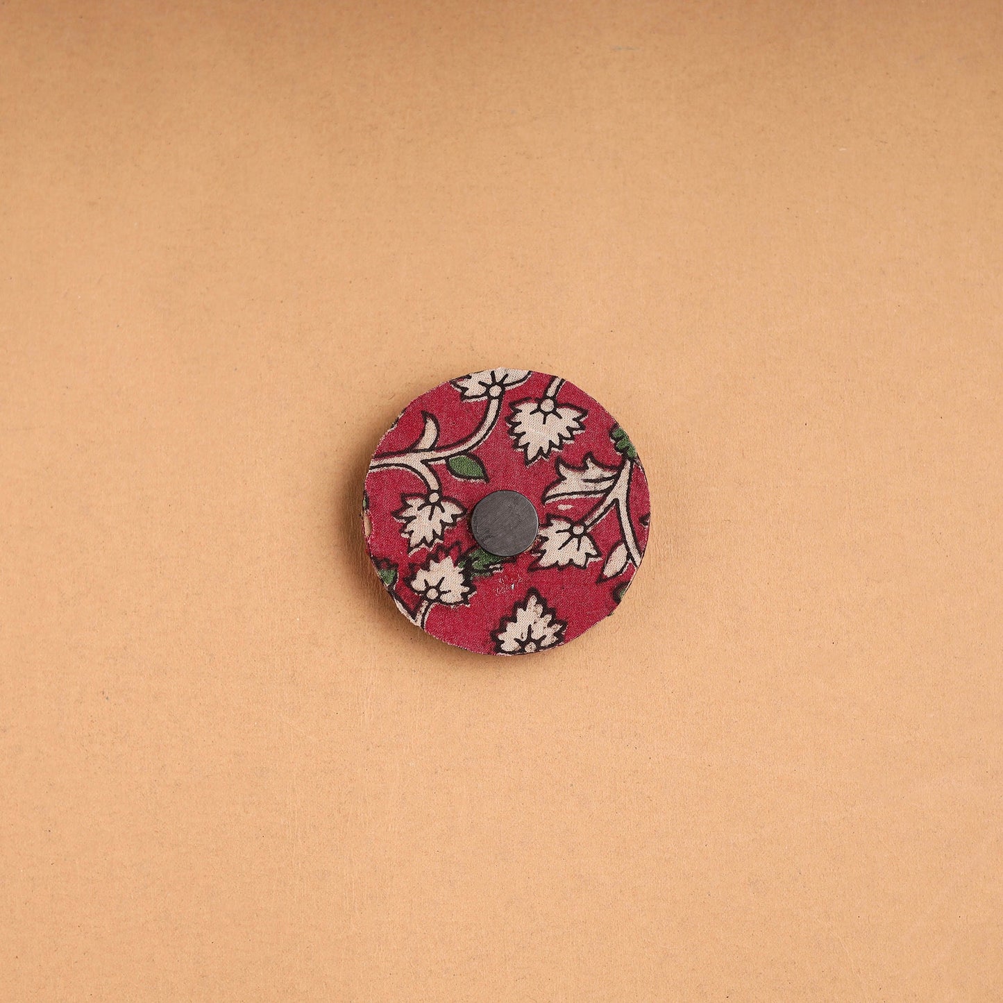 Parrot - Handmade Fabart Wooden Magnet
