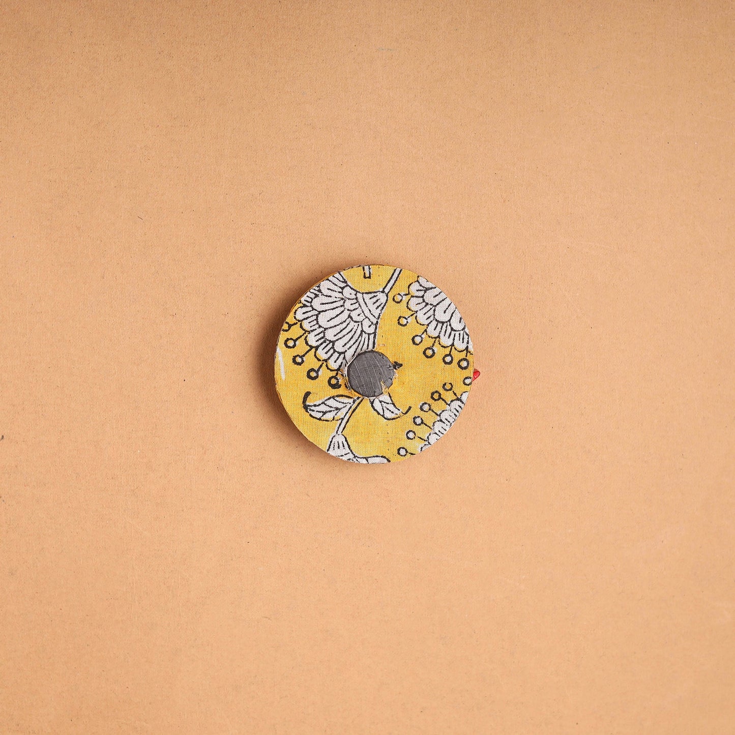 Parrot - Handmade Fabart Wooden Magnet